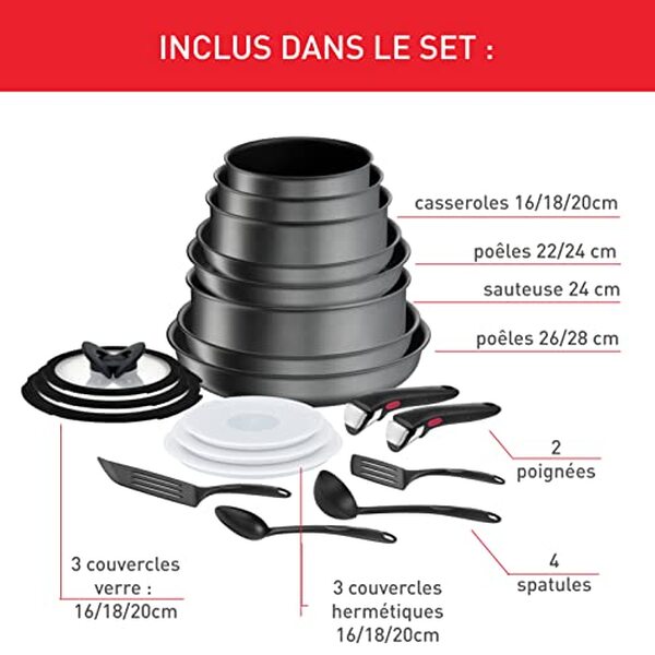Découvrez notre test détaillé de la batterie Tefal Ingenio Daily Chef. Antiadhésive et empilable, cette gamme offre praticité et performance pour votre cuisine. Avis complet et comparatif.