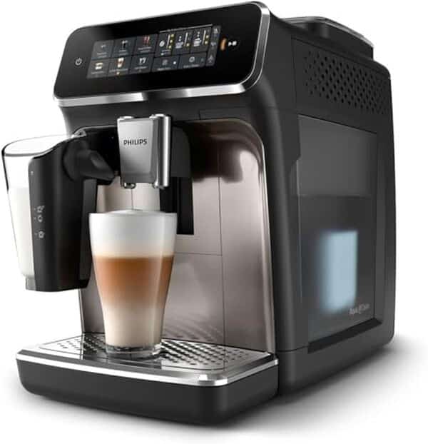 Découvrez notre test détaillé de la Philips Expresso Broyeur Série 3300 avec écran tactile et carafe LatteGo : performances, avantages et inconvénients.